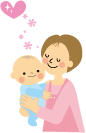 赤ちゃんとママ