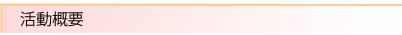 活動概要