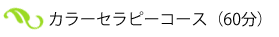 カラーセラピーコース